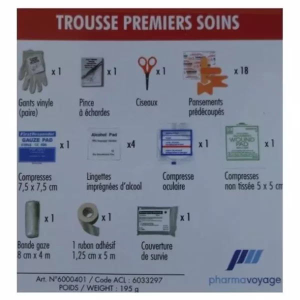 Trousse de secours premiers soins pharma – Image 4